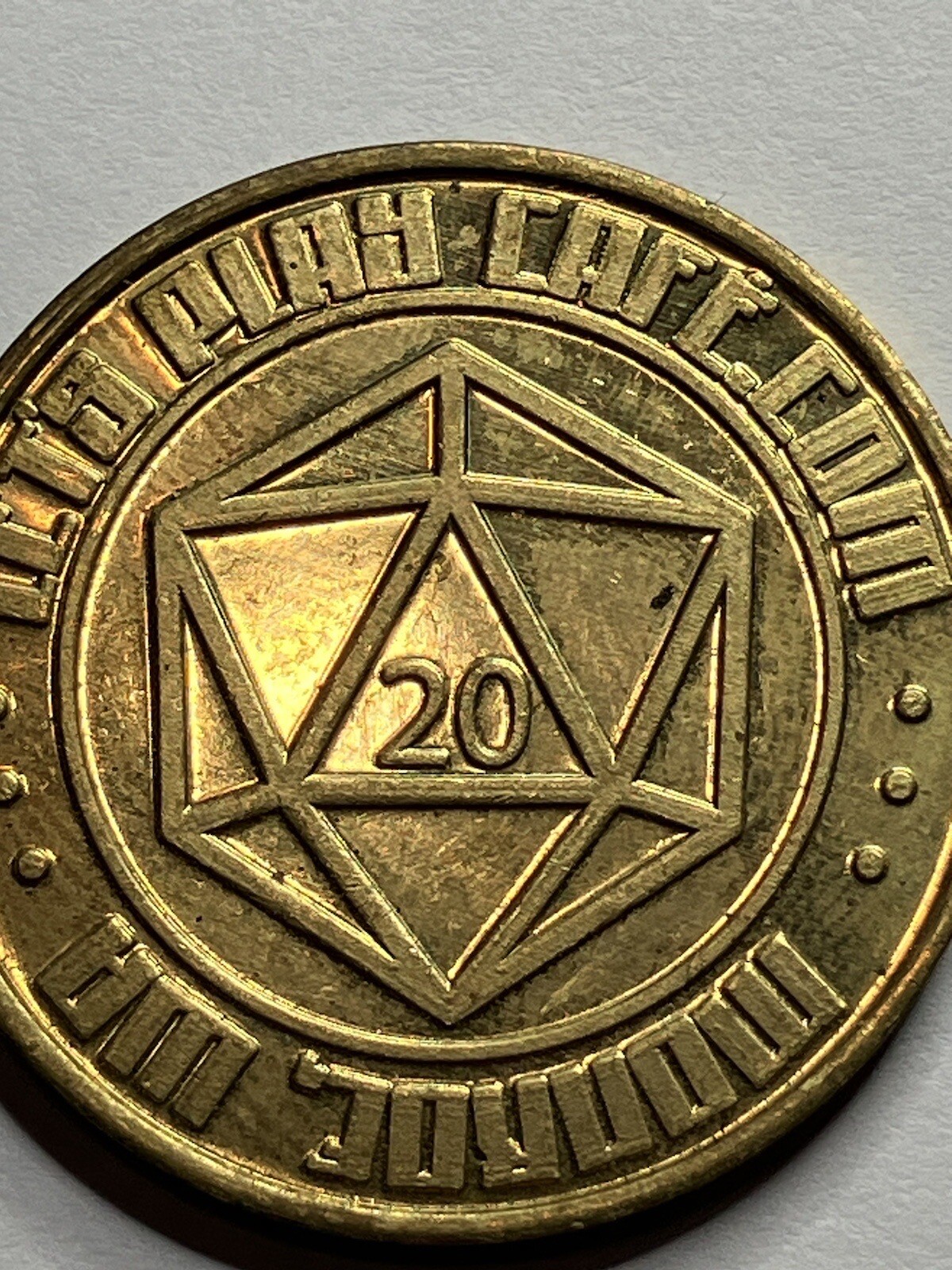 RARE LET'S PLAY CAFE ARCADE TOKEN MUNROE WASHINGTON OBSOLETE #sg1