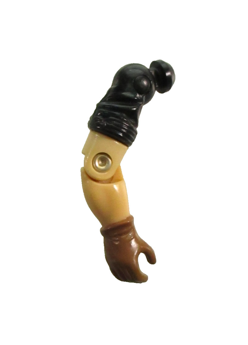 G.I. Joe Cobra V1 1985 Flint Warrant Officer Right Arm Part NEAR MINT!!!
