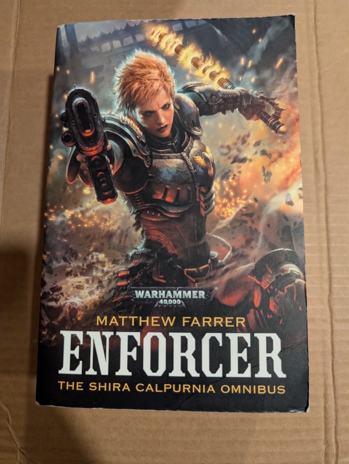 Enforcer The Shira Calpurnia Omnibus Black Library Warhammer 40k 40,000 Nice!
