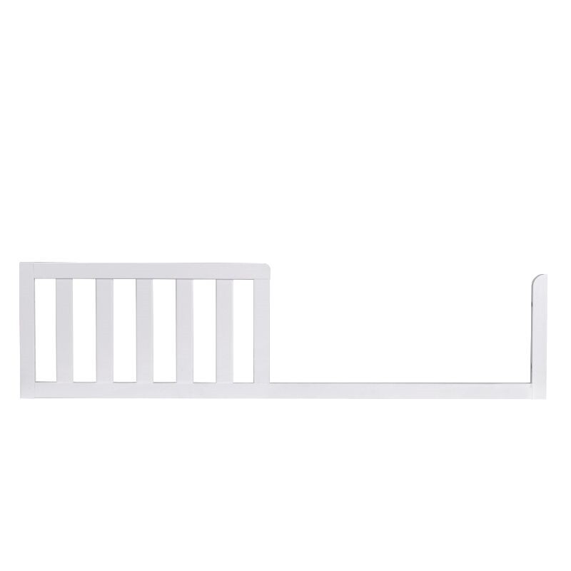 AFG Baby Furniture Kali II 4-in-1 Convertible Crib with Toddler Guardrail White