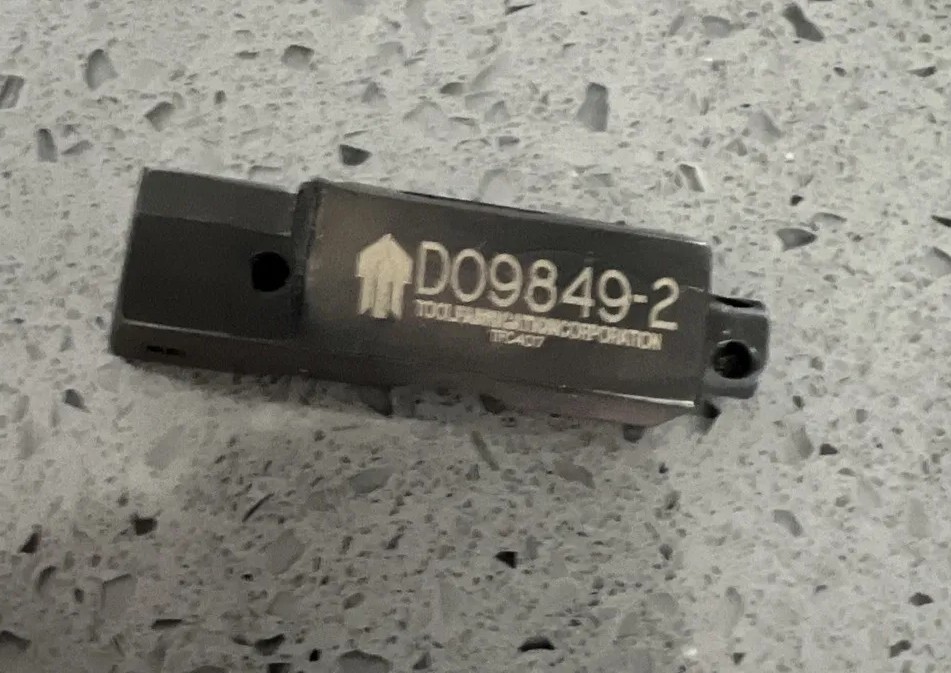 New TOOL FABRICATION CORP D09849-2 Cartridge w/ warranty Free Shipping