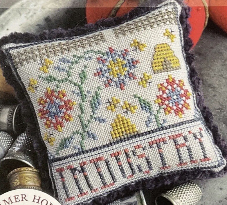 2020 FRAGMENTS IN TIME VIRTUES- #3 INDUSTRY Cross Stitch Pattern/Chart