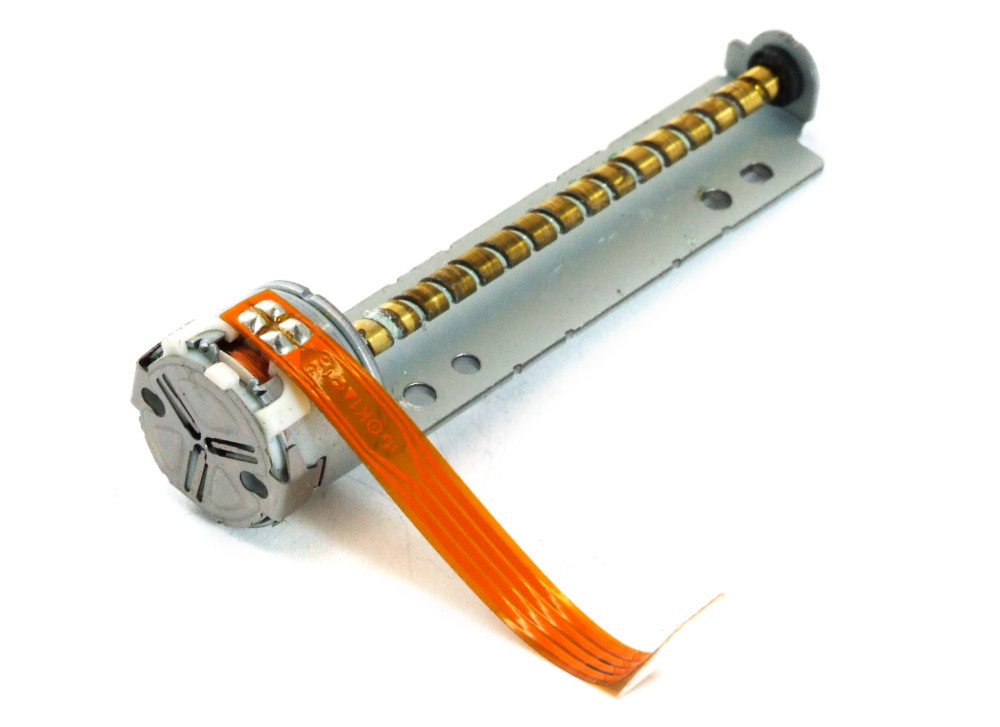 Msap020q31 Mini Stepper Stepping Laser Drive Motor / Linearmotor Worm Motor 66mm