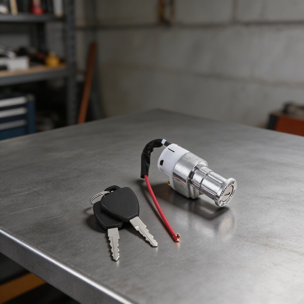 Weather Resistant Battery Lock with Key Switch for E Bikes and Motorcycles
