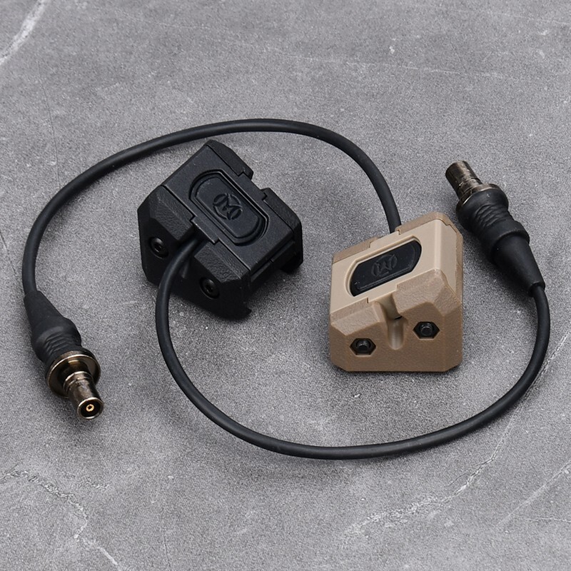 Tactical Light Remote Pressure Switch Button For SF Hunt Light PEQ15 NGAL Laser