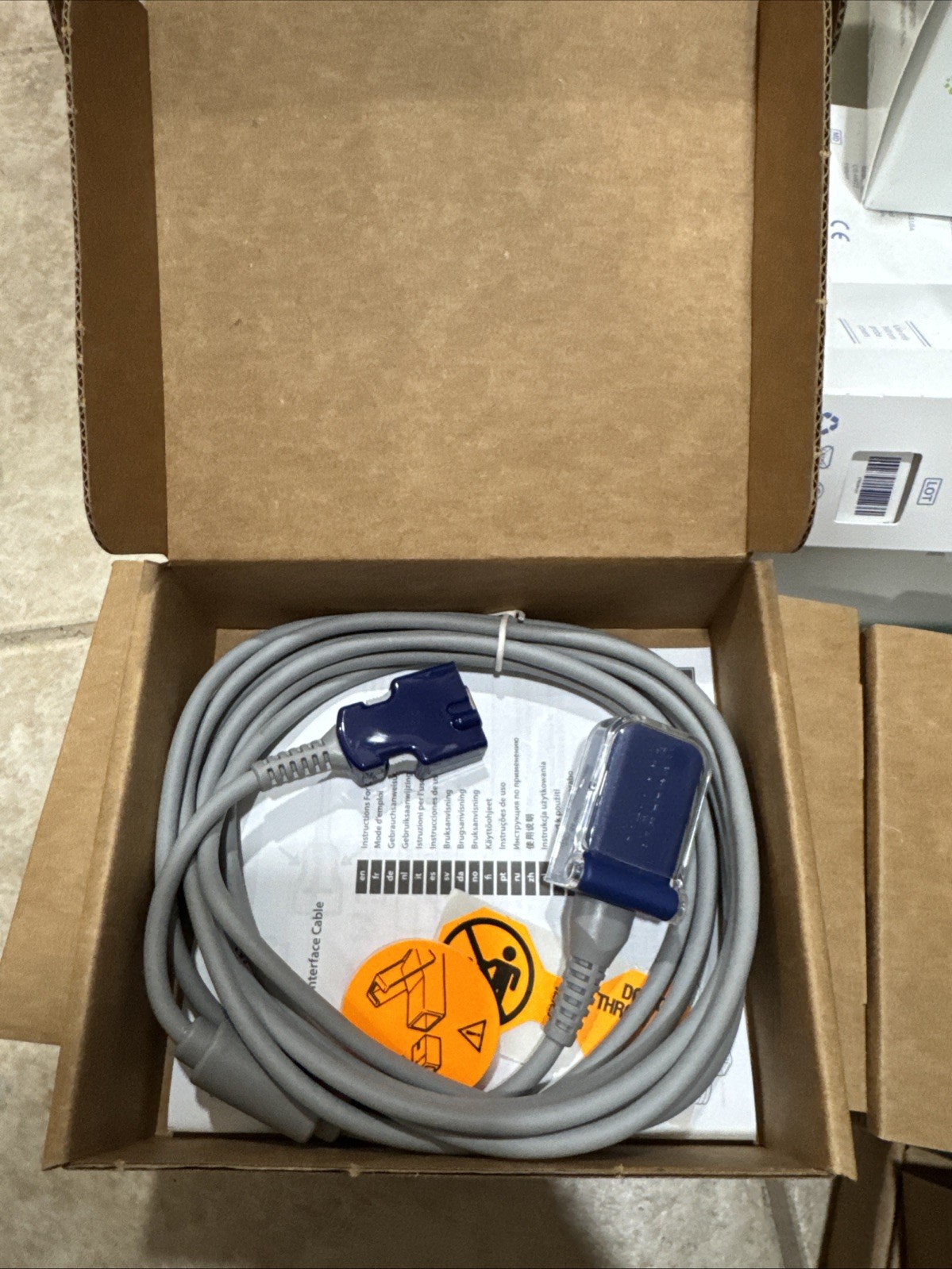 Covidien Nellcor DOC-10 Spo2 Adapter Cable Compatible