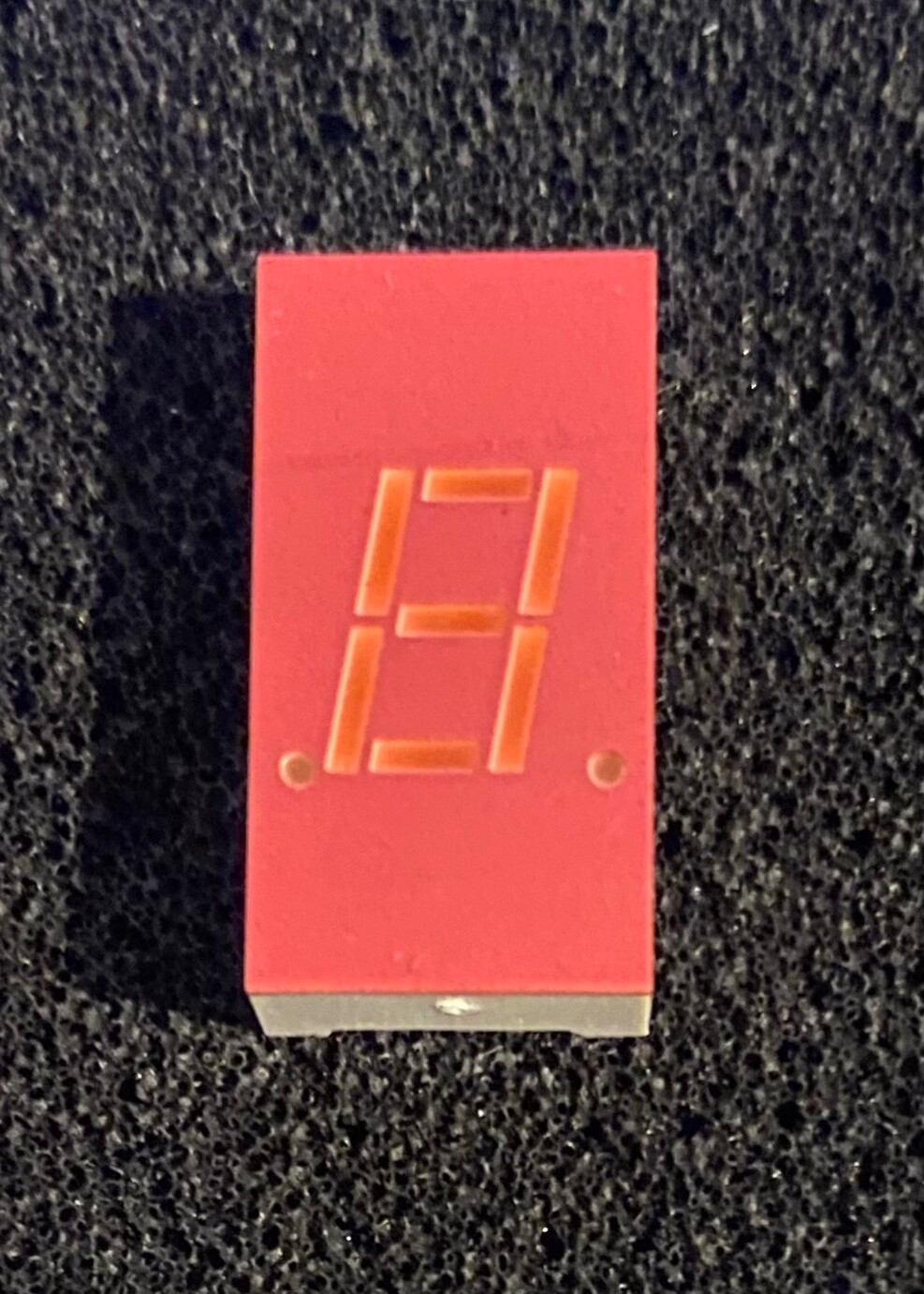 IEE/Lite-On LTS-313AHR 7-Segment LED, Red, Lot of 2 pcs.