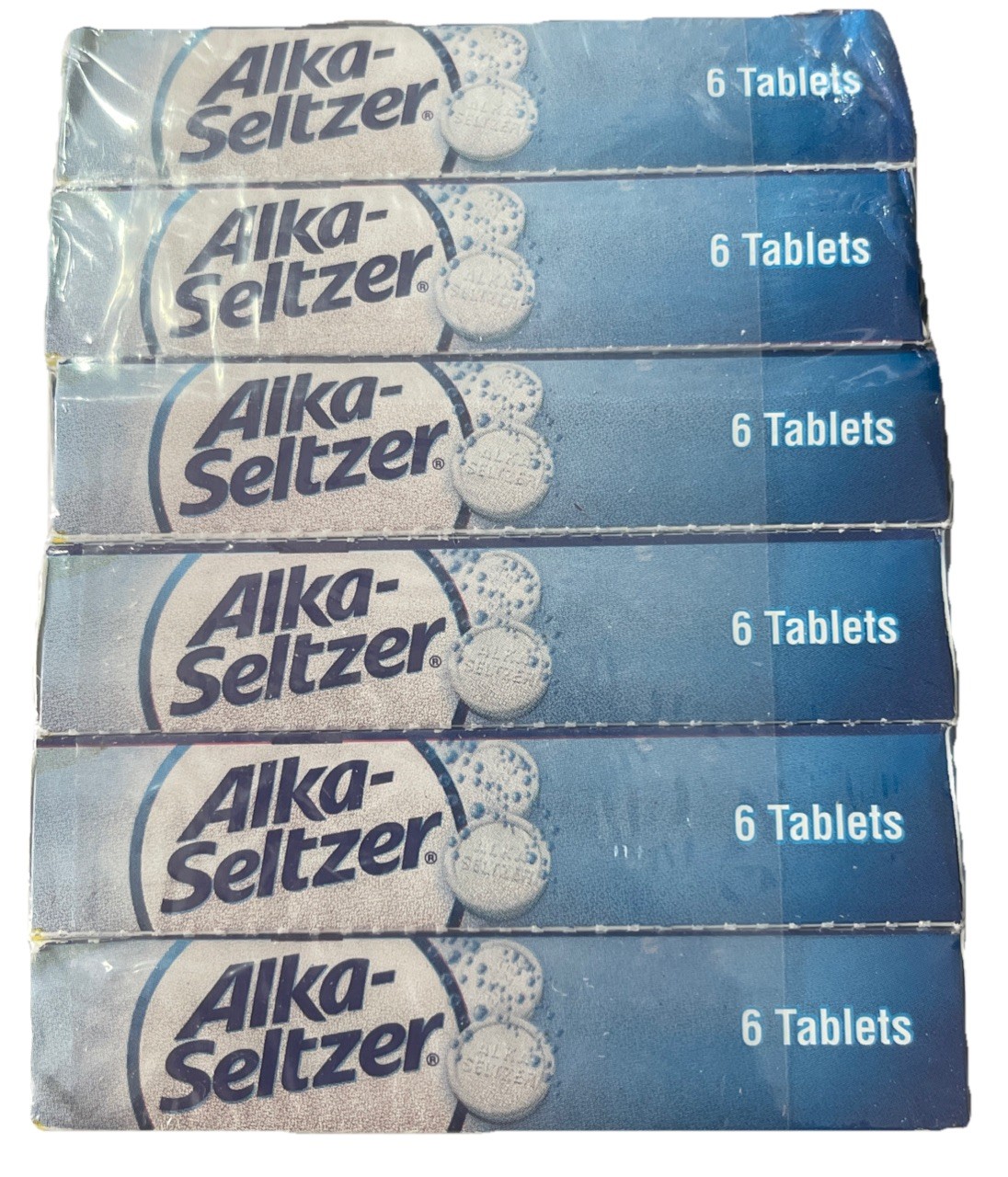 Alka-Seltzer Original Pain Relief Effervescent Tablets 36 Count Exp 10/2026