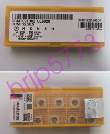 New 10Pcs/Box Mitsubishi CCMT09T302 UE6020 CCMT32.50.5 Carbide Inserts cw