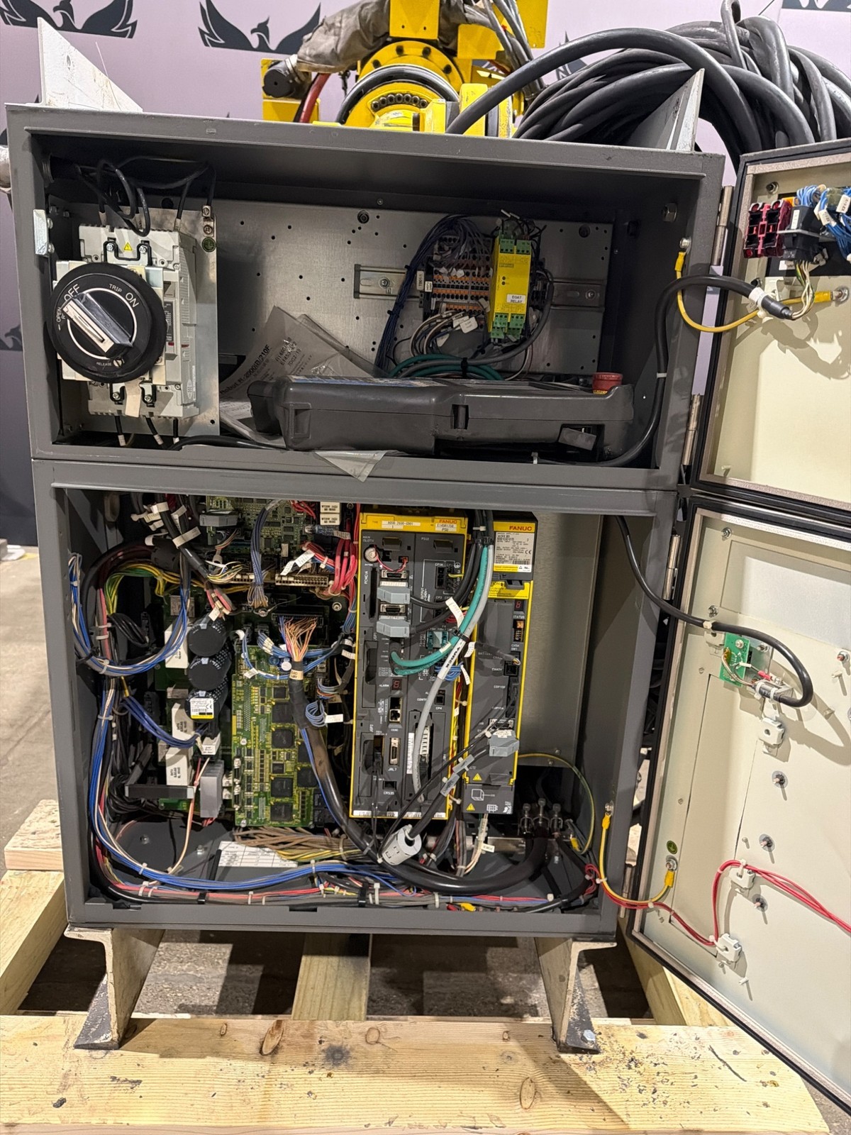 FANUC R-2000iB/210F Complete w/ R-30iB Controls USED