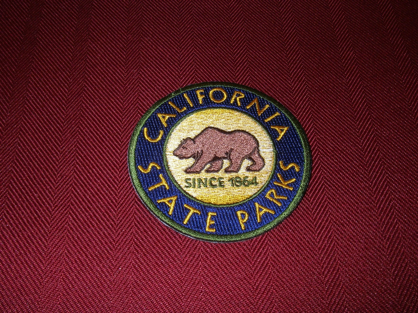 California State Parks  Shoulder Patch  3" Circle