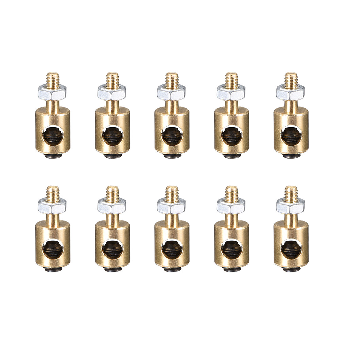 10pcs Linkage Stoppers Connecting Servo Arm Push Rod for RC Airplane D5x3mm
