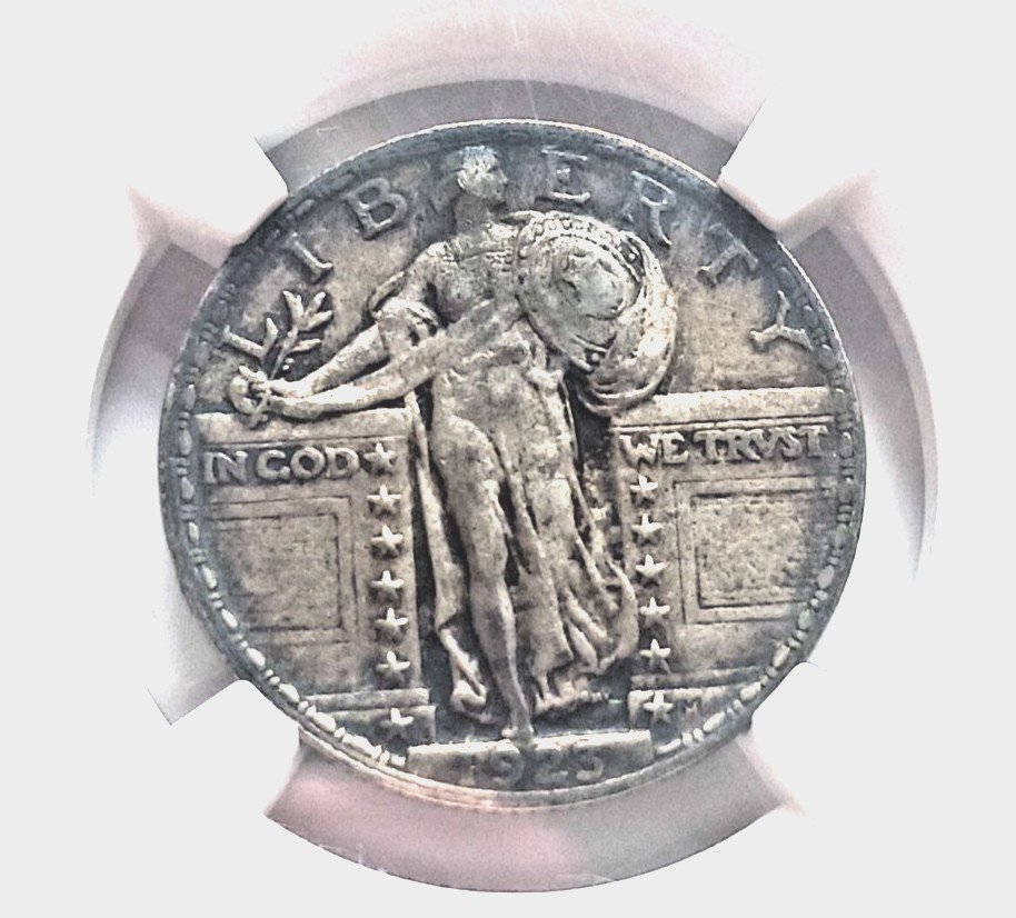 1923 STANDING LIBERTY QUARTER NGC XF  NICE