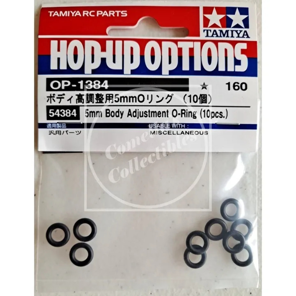 Tamiya 54384 5mm Body Adjustment O-Ring (10 pcs)