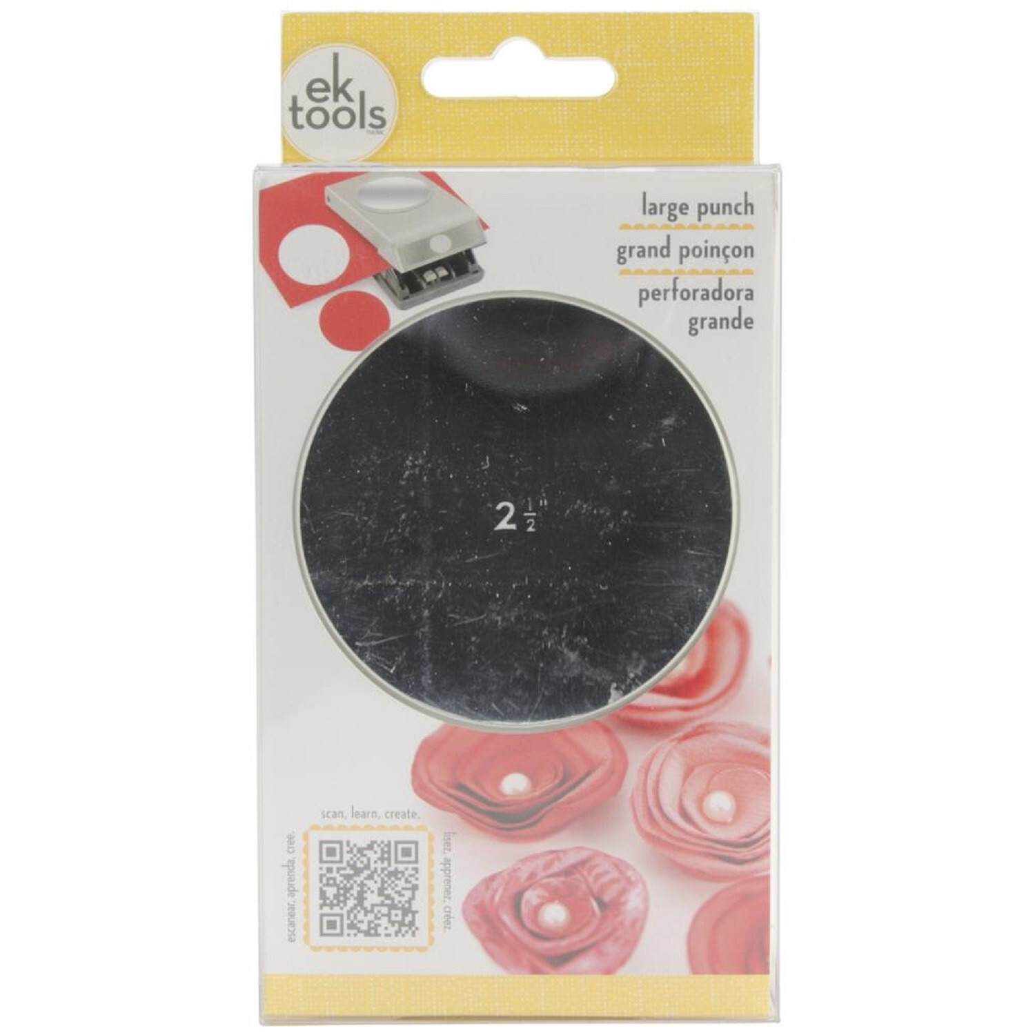 2 1/2" EK Success / EK Tools Large Slim Punch Circle 54-30098