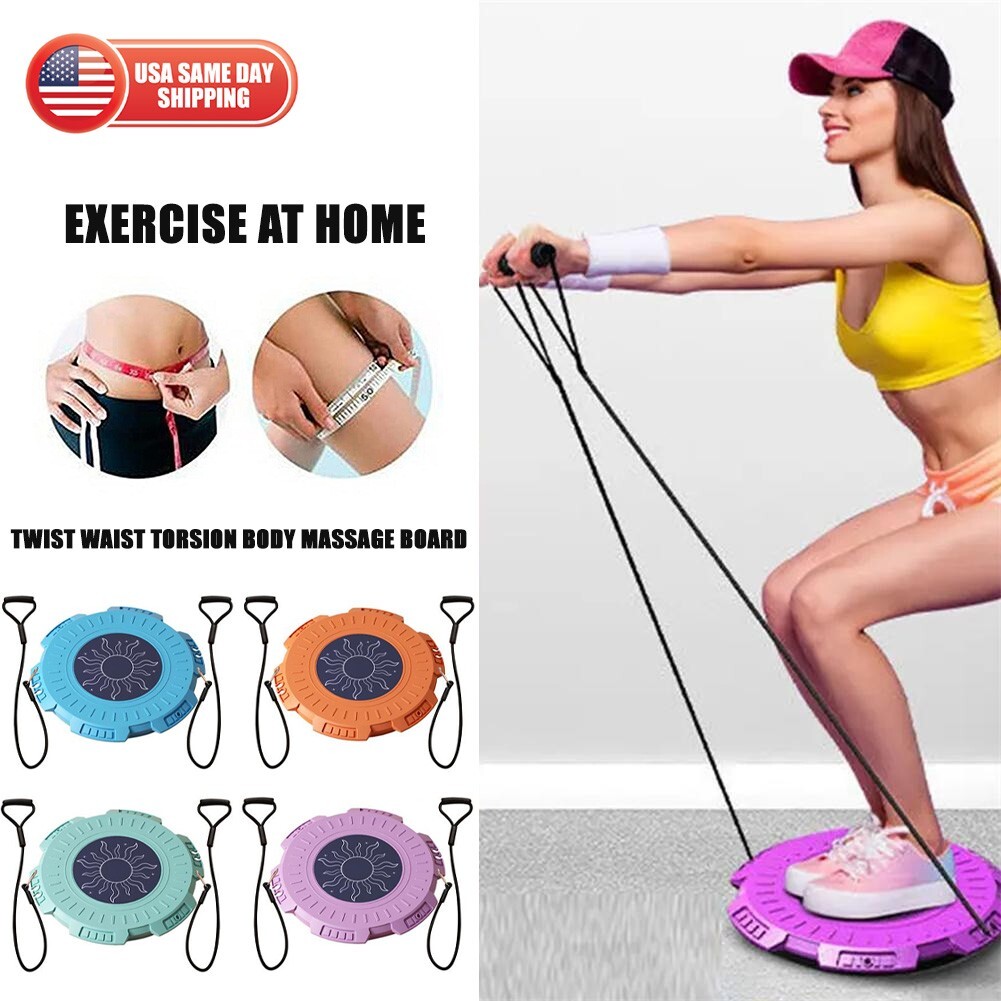 Twist Waist Body Torsion Twister Gym Aerobic Fitness Exercise Foot Massage Board