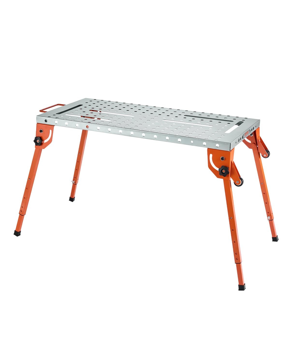 VEVOR Foldable Welding Table 44"x21" 500LBS Carbon Steel Workbench