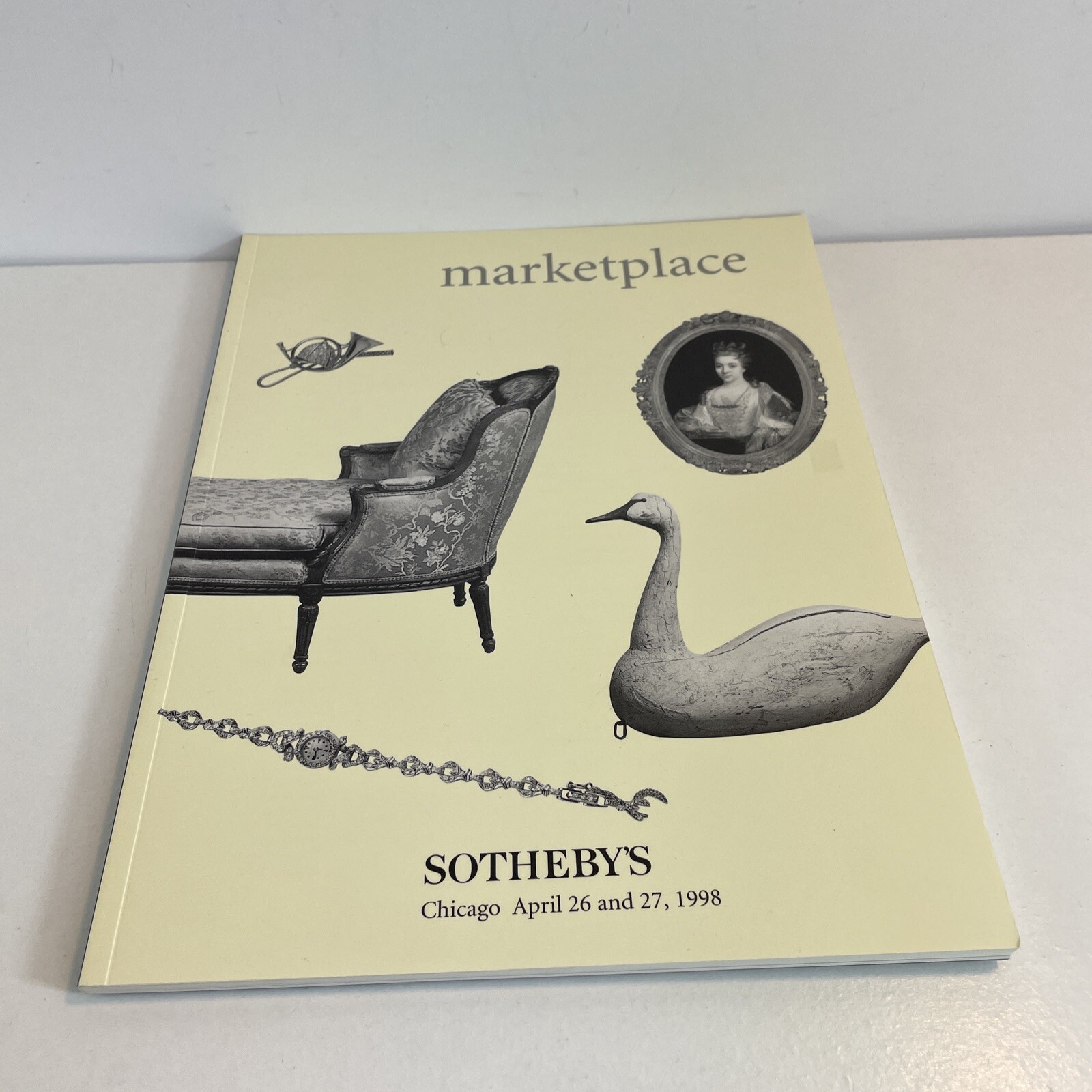 Sotheby’s Catalog Porcelain WORKS OF ART Decoy Apr 26 & 27 1998 Furniture Etc