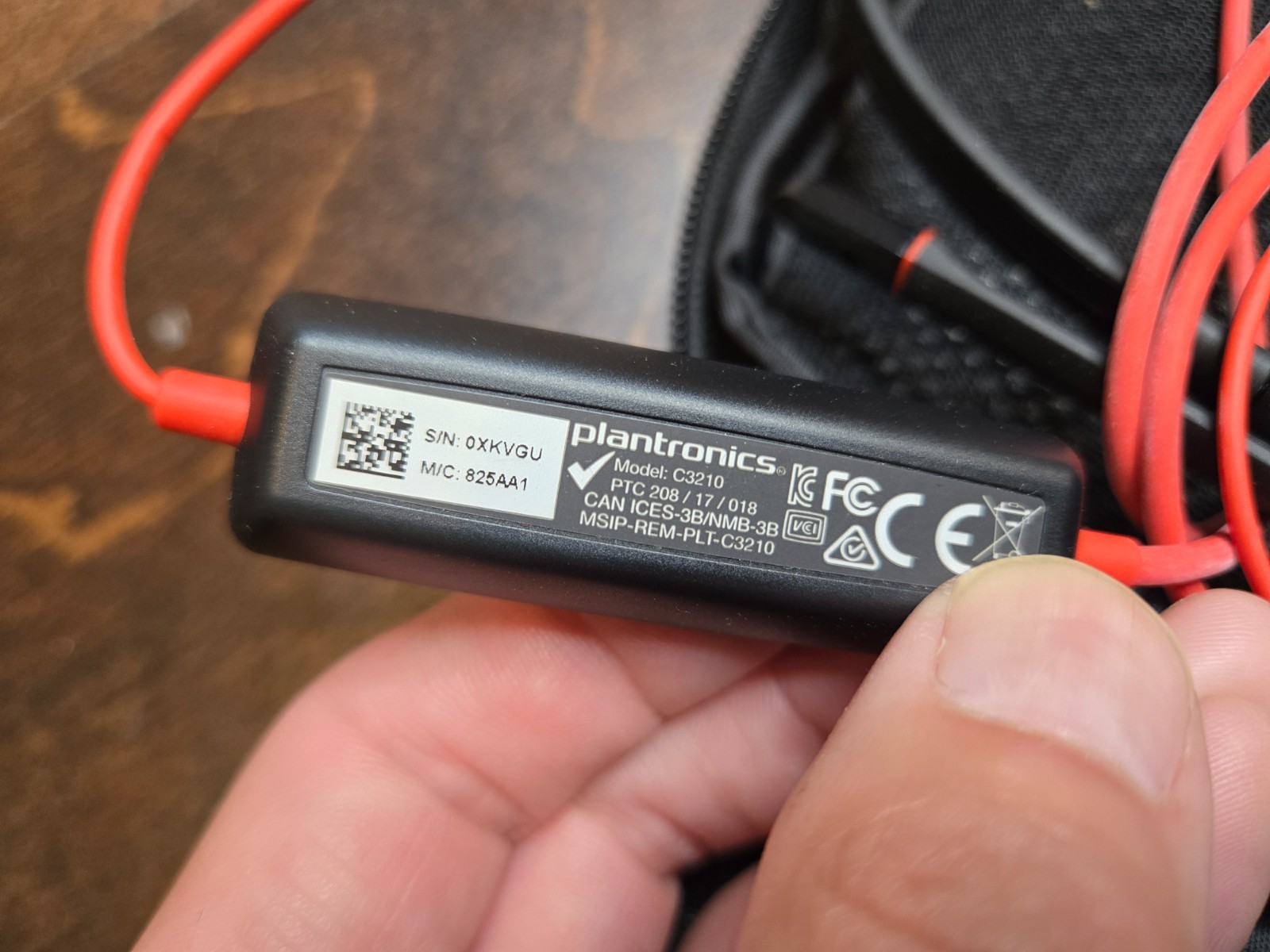 Plantronics Blackwire C3210 USB-A Over The Ear Headset