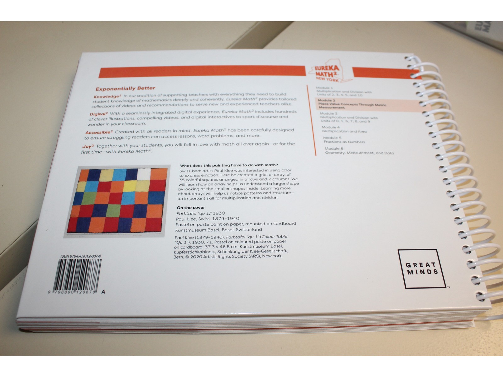 Eureka Math² Squared Grade 3 Module 2 Teacher Book - Weight: 40 oz.