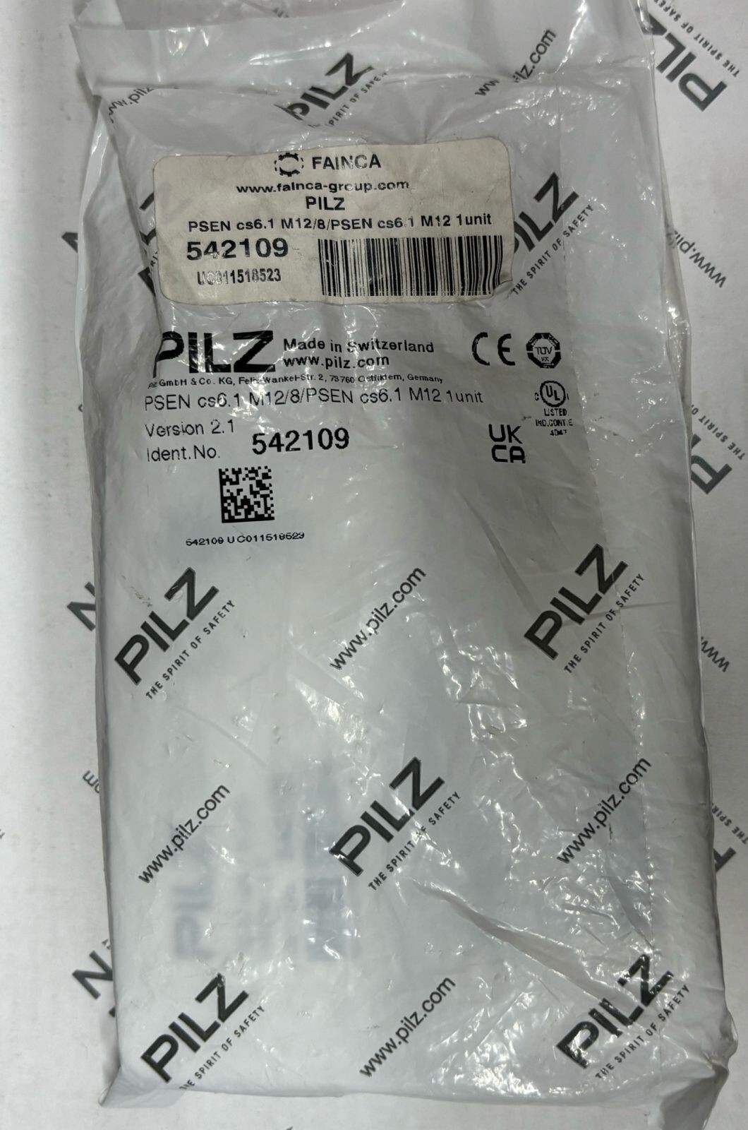 PILZ 542109 - PSEN cs6.1 M12/8/PSEN cs6.1 M12 1unit