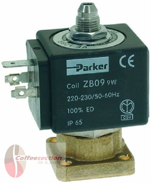 Solenoid Valve Parker, Espresso Machine NUOVA SIMONELLI, Faema, 230v, - 3way