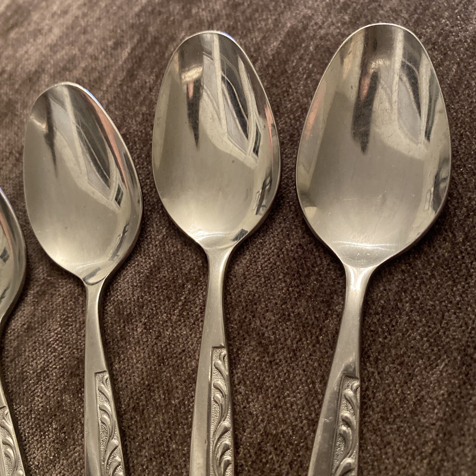 5! Eldan Stainless Steel ELD10 Teaspoon 6.25" Long 3 Sets Of 5 Ava