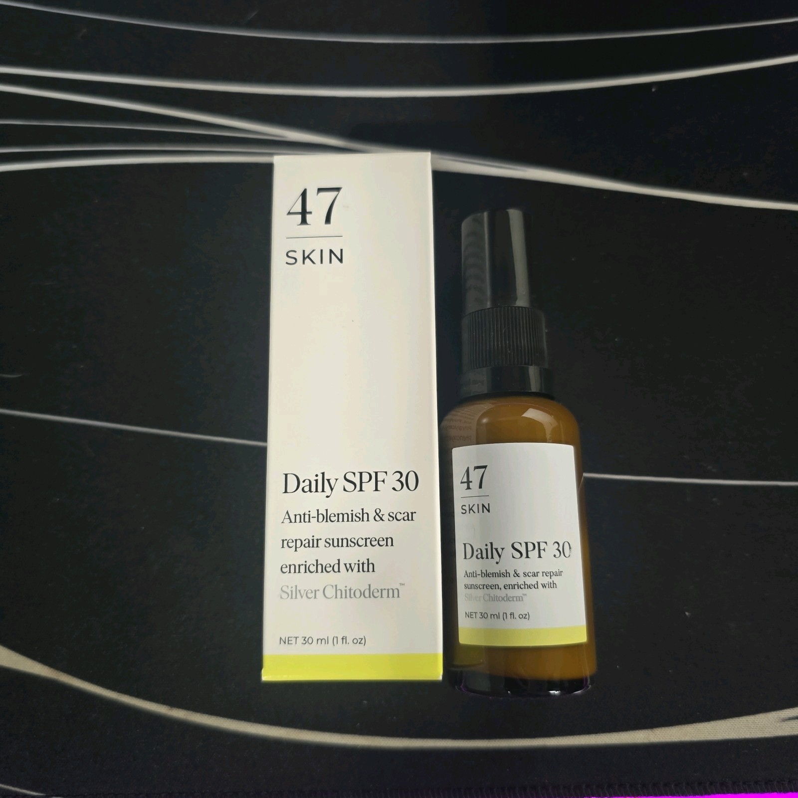 47 SKIN Daily SPF 30, enriched with Silver Chitoderm - 30ml