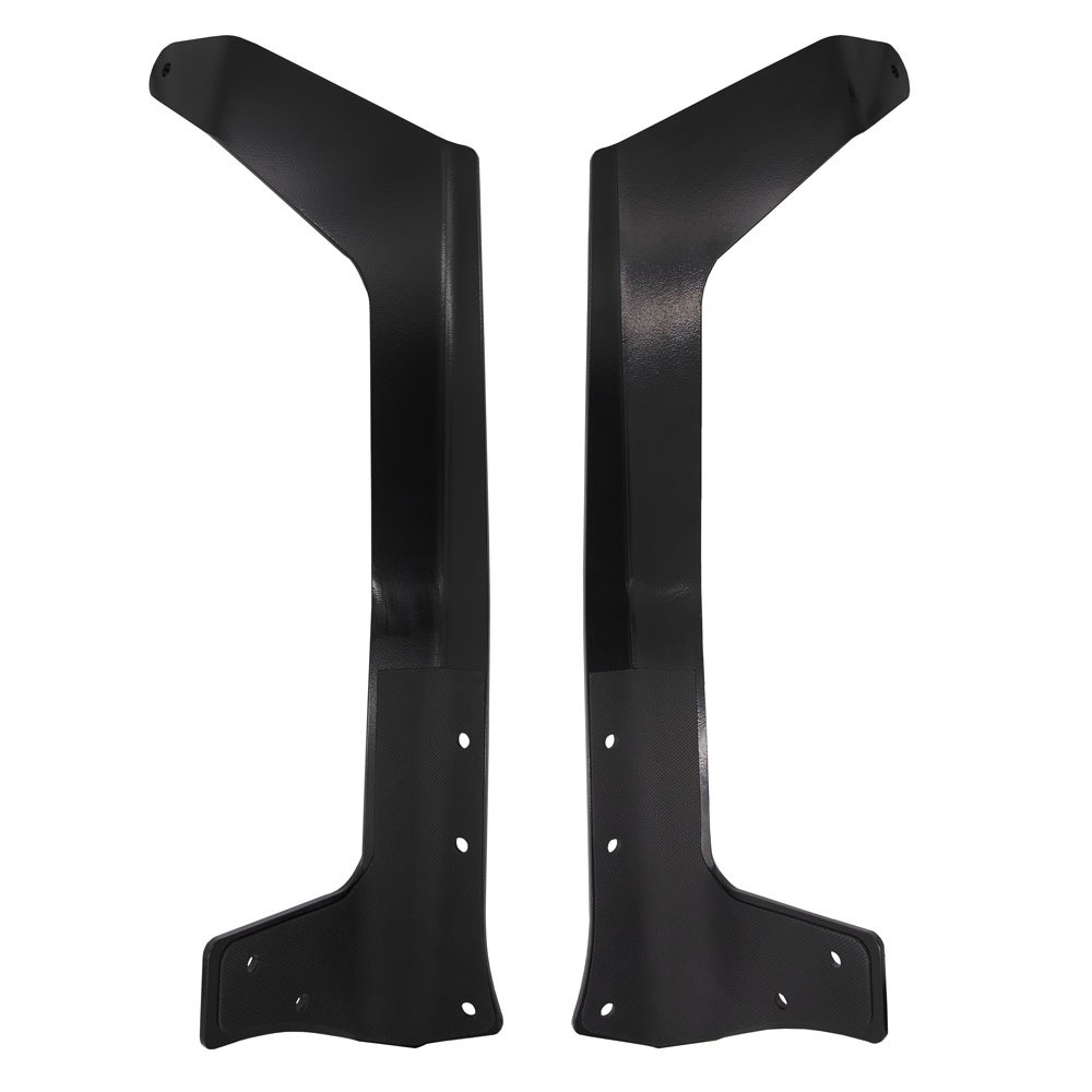 Metra JP-JKAPB A-Pillar Bracket Pair Jeep Wrangler JK 2007-2018 Powder Coated