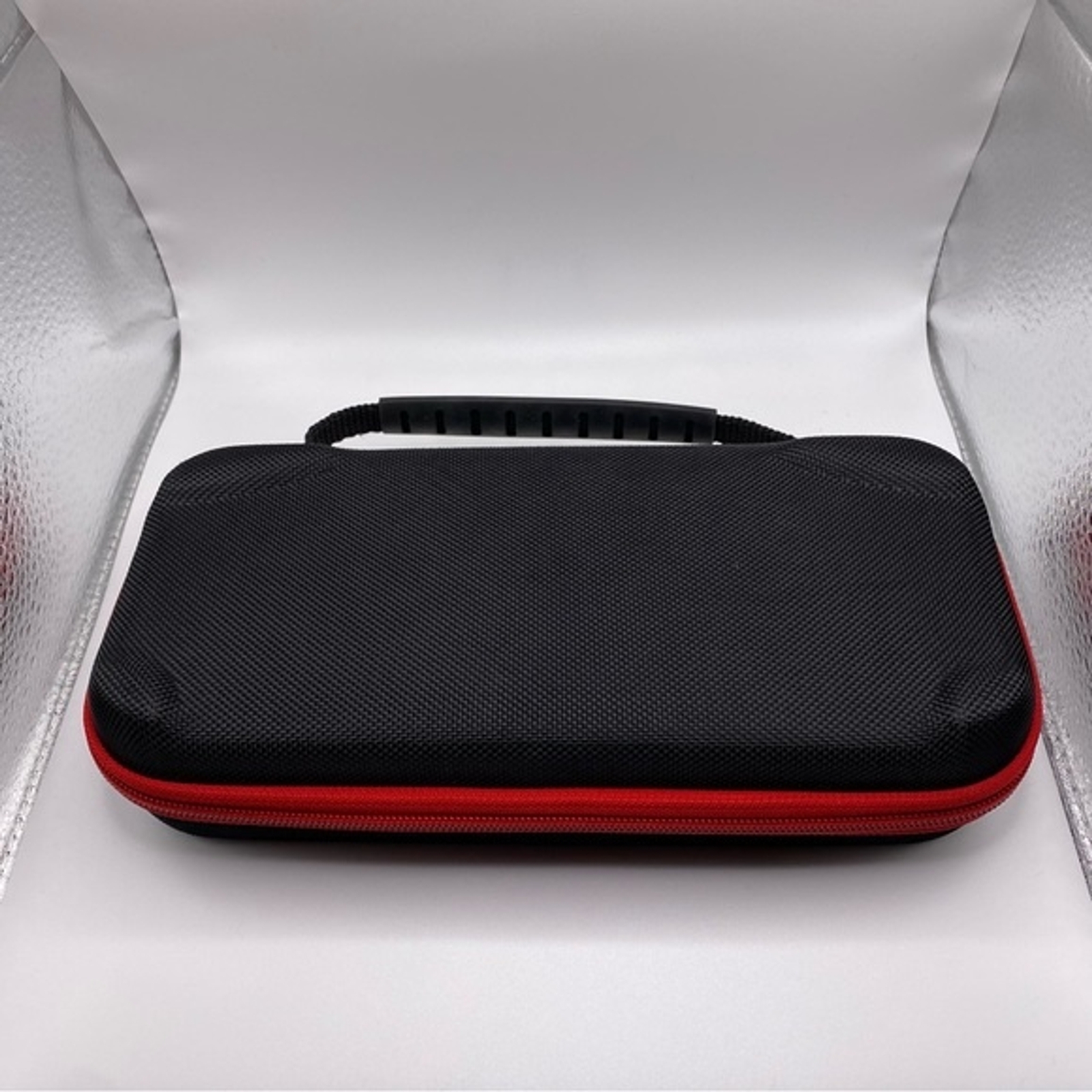 Nintendo Switch Hard Shell Carrying Case Black Red Game Accessory Storage
