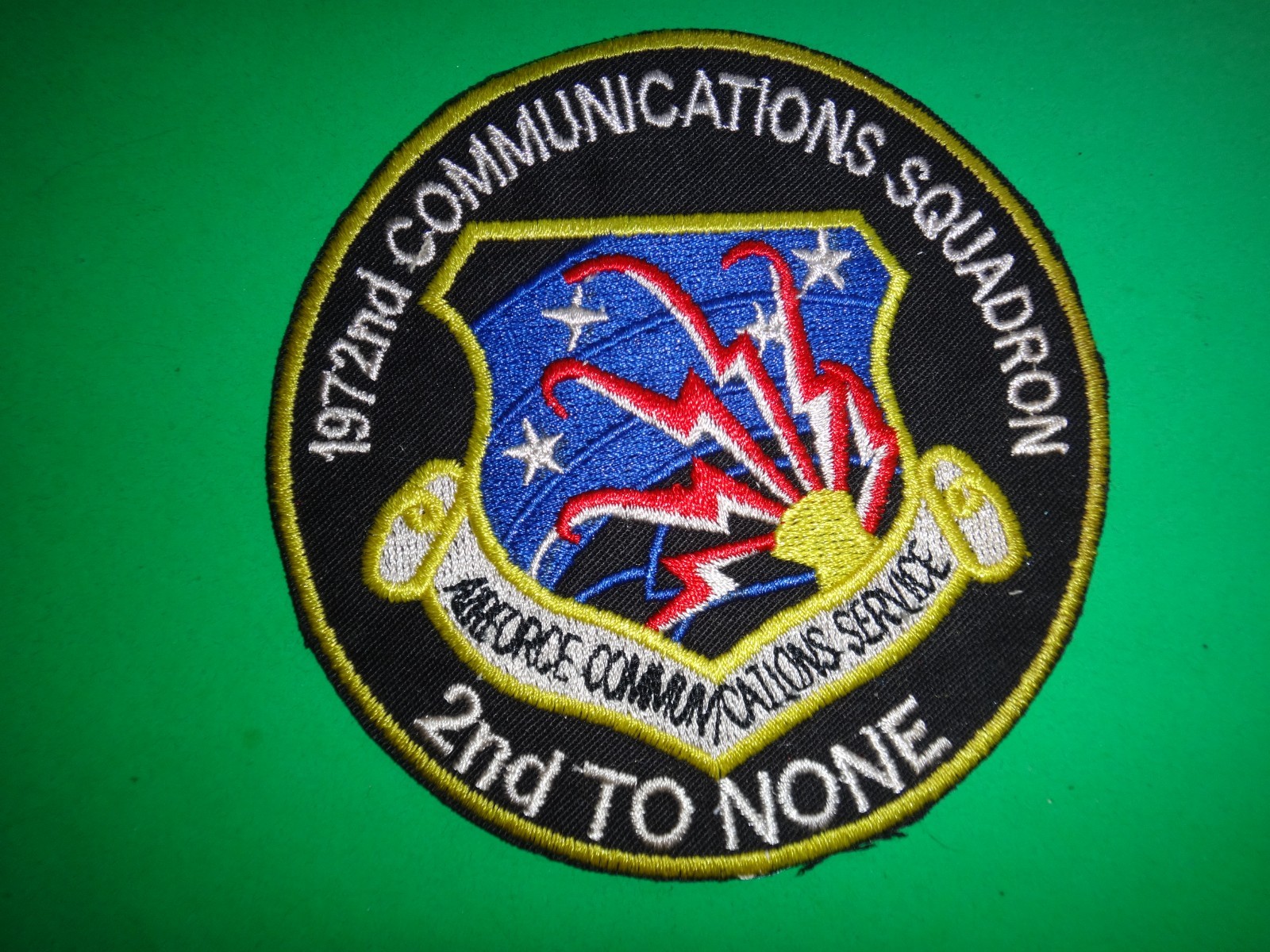 USAF 1972nd COMMUNICATIONS Squadron At DA NANG AFB Patch From Vietnam War Era