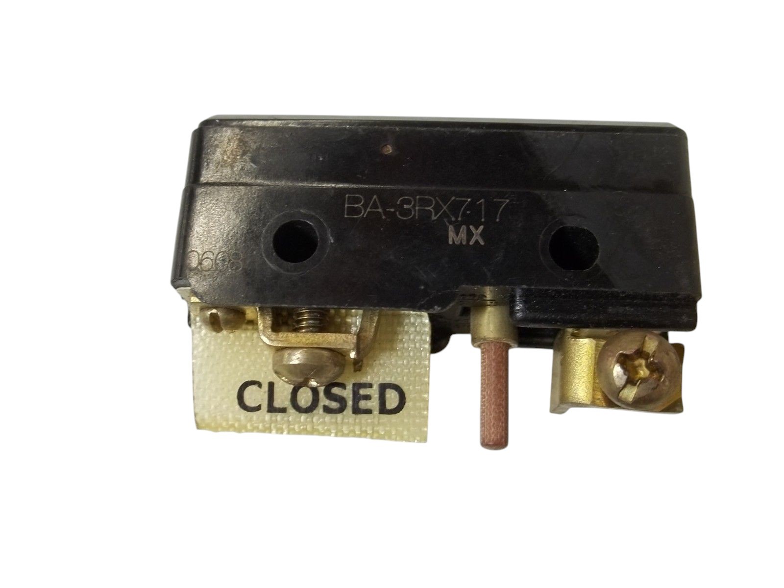 MICRO SWITCH BA-3RX7-17 LIMIT SWITCH NSNP
