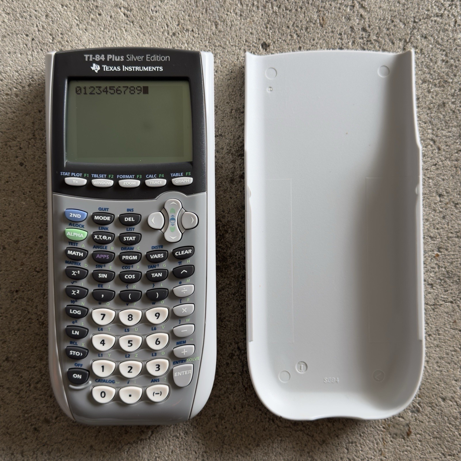 Texas Instruments TI-84 Plus Silver Edition Graphing Calculator Silver TESTED