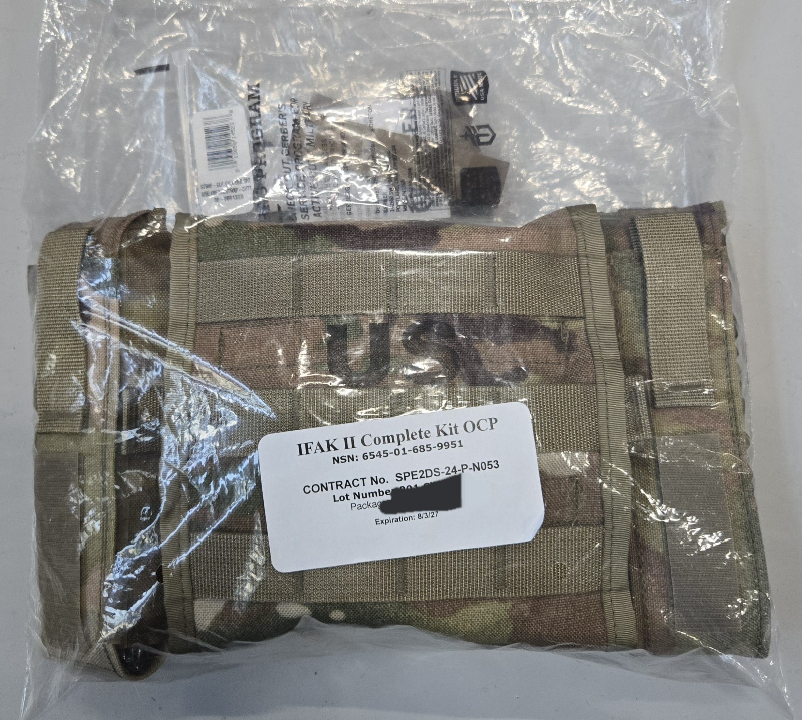 US ARMY OCP IFAK2 COMPLETE KIT(NEW)