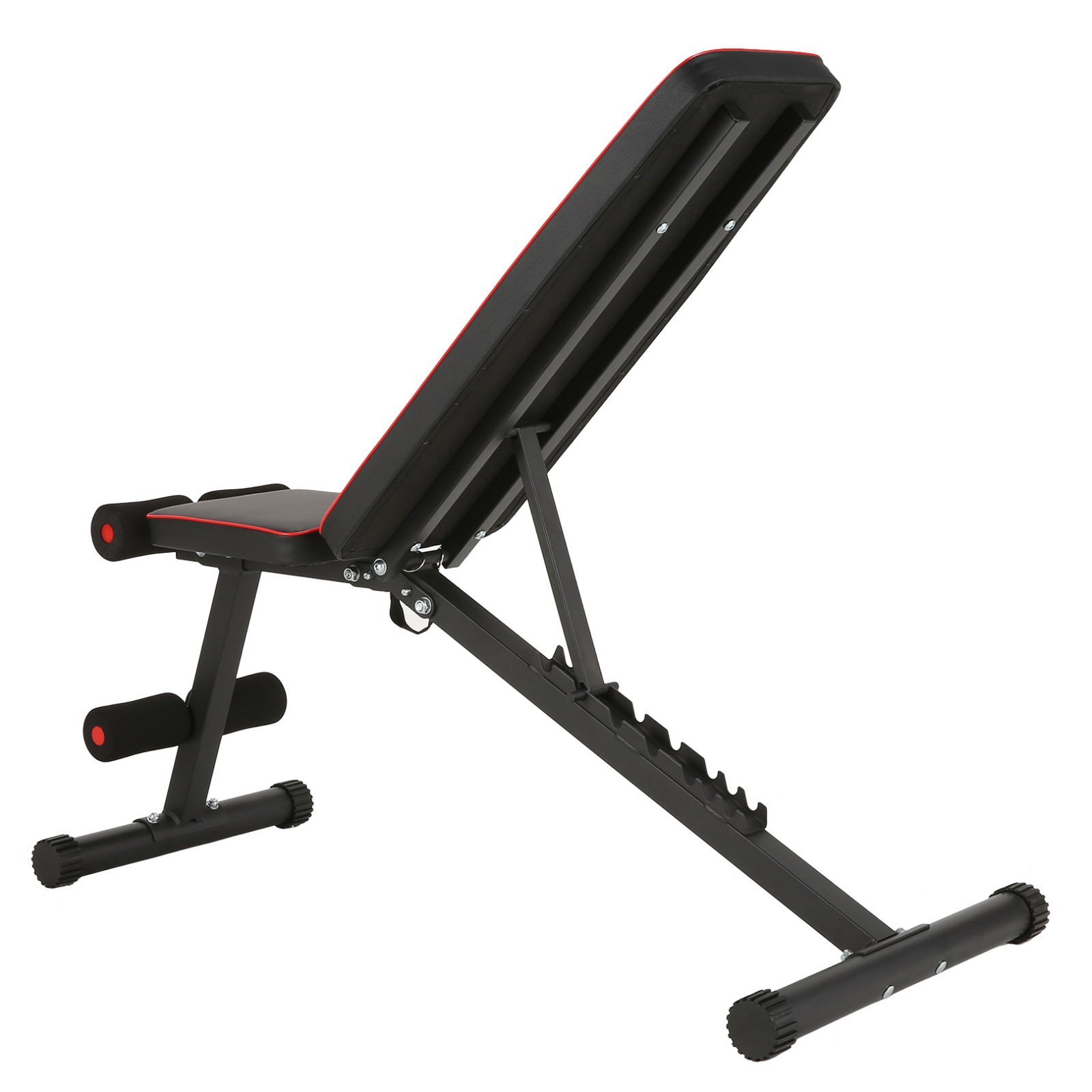 Folding Weight Bench Adjustable Workout Bench Press Full Body Strength Exercise