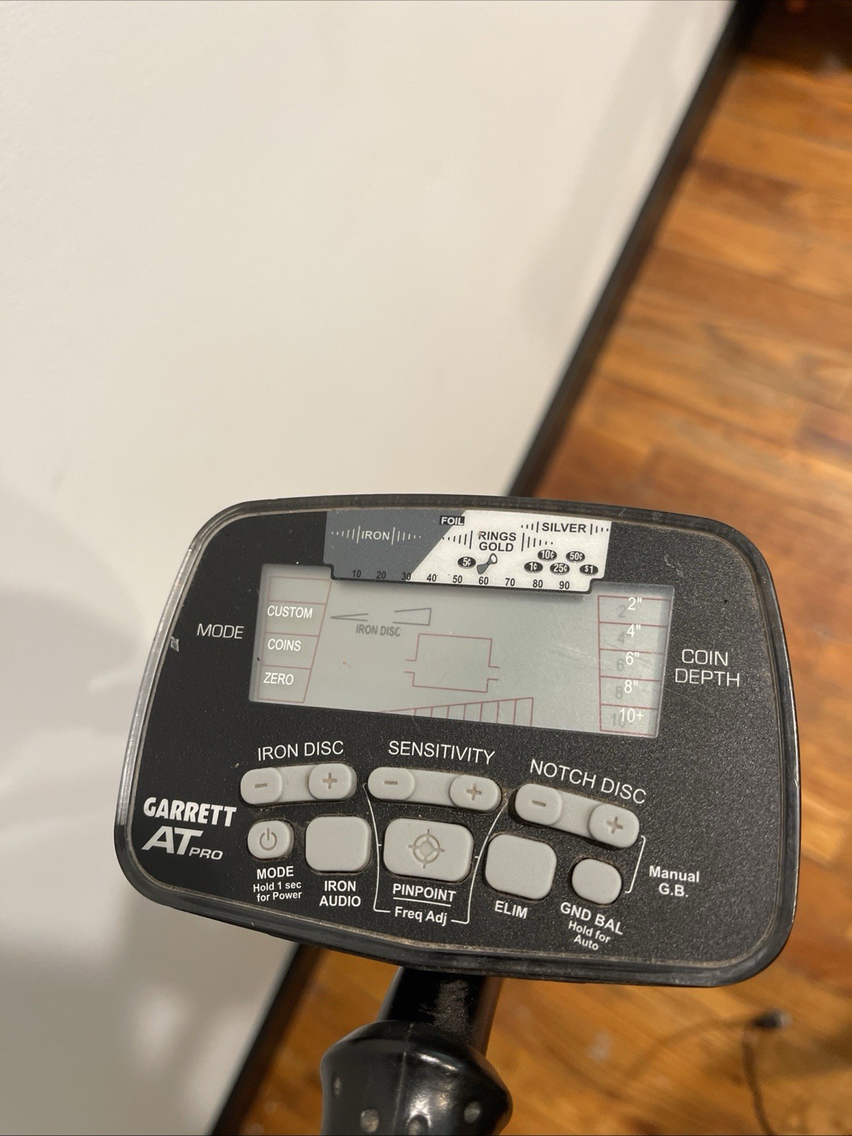 Garrett Pro-Pointer At Metal Detector Waterproof Black Used Good Condition