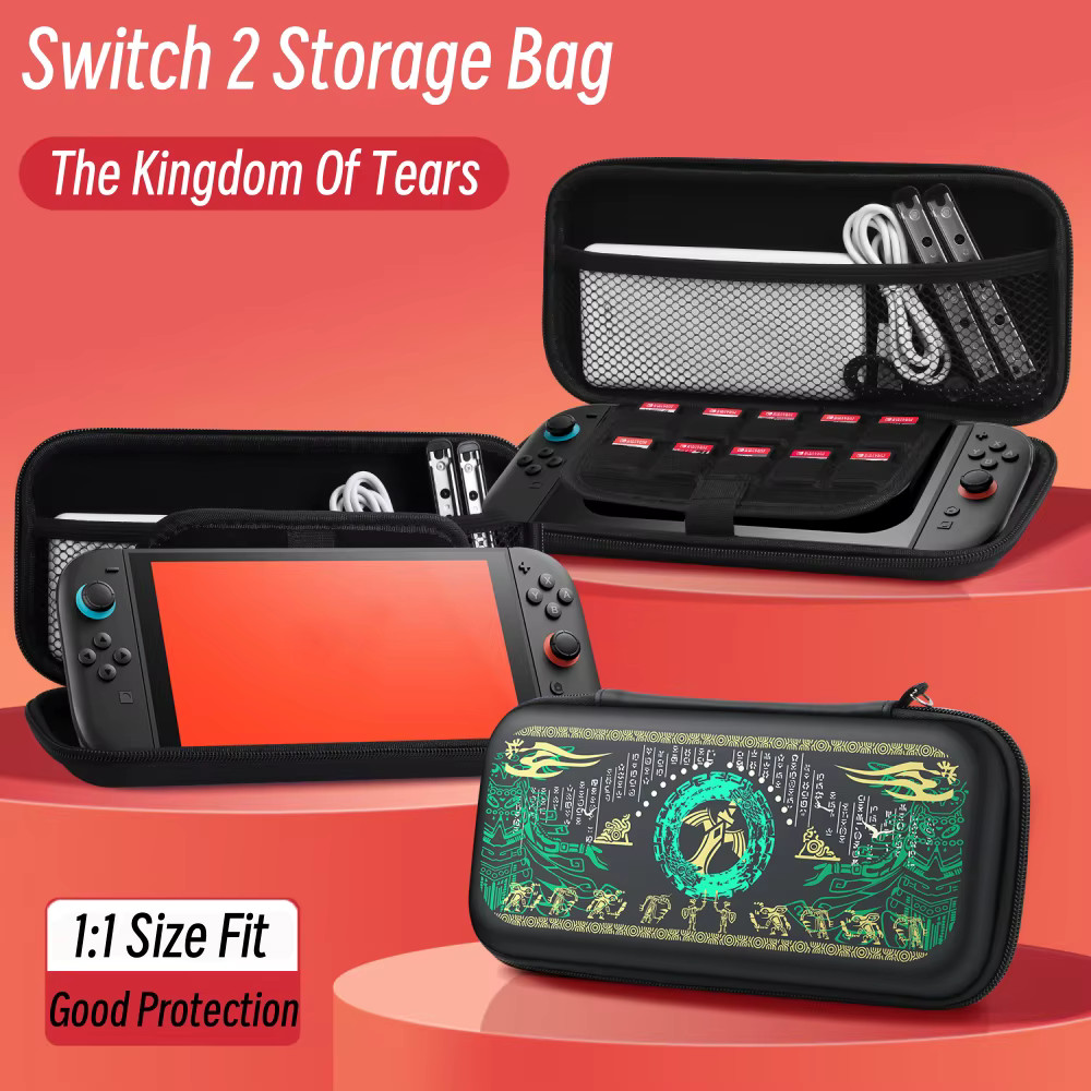 Nintendo Switch2 Game Traveler Deluxe System Case ZELDA THEME