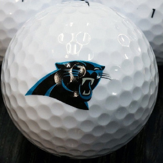 3 Dozen (Carolina Panthers NFL Logo) Nike Mint Golf Balls