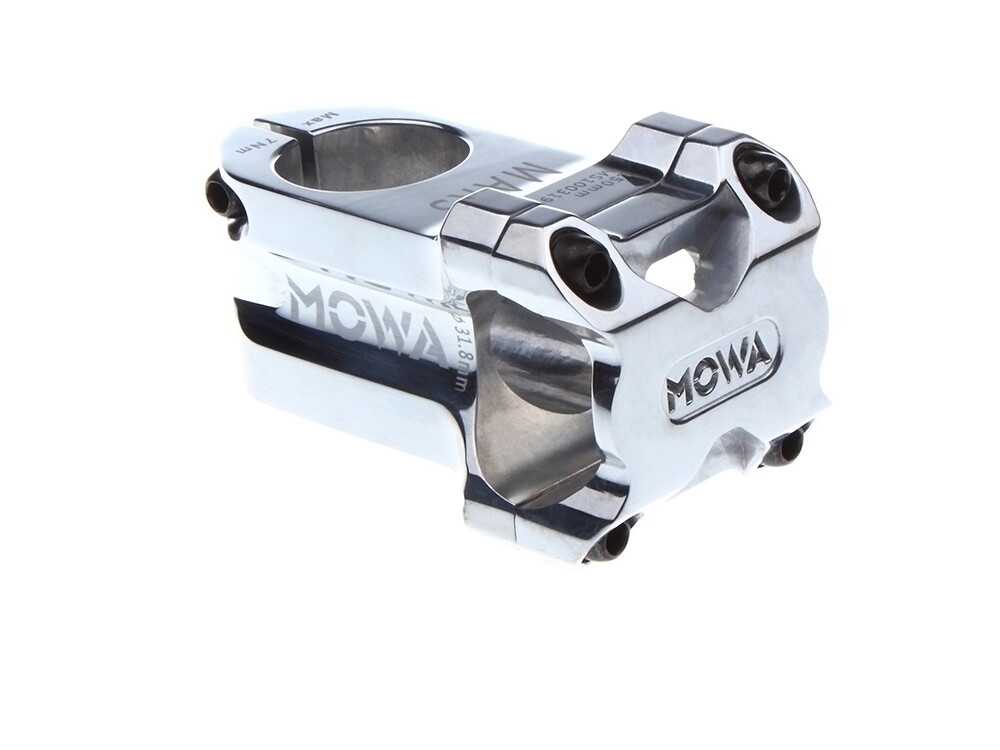 Mowa Mars MTB BMX 29ER eBike Riding Bike Stem 0D 31.8MM 50MM Silver