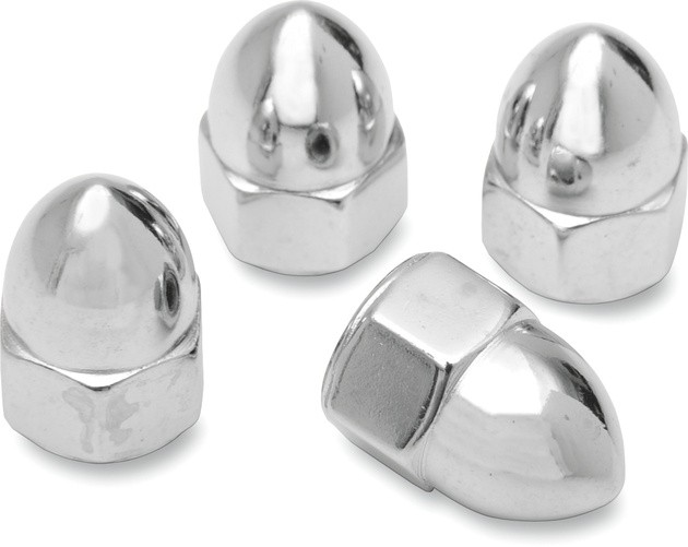 DS Chrome Ware Acorn Nuts 2-Pack 7/16""-20