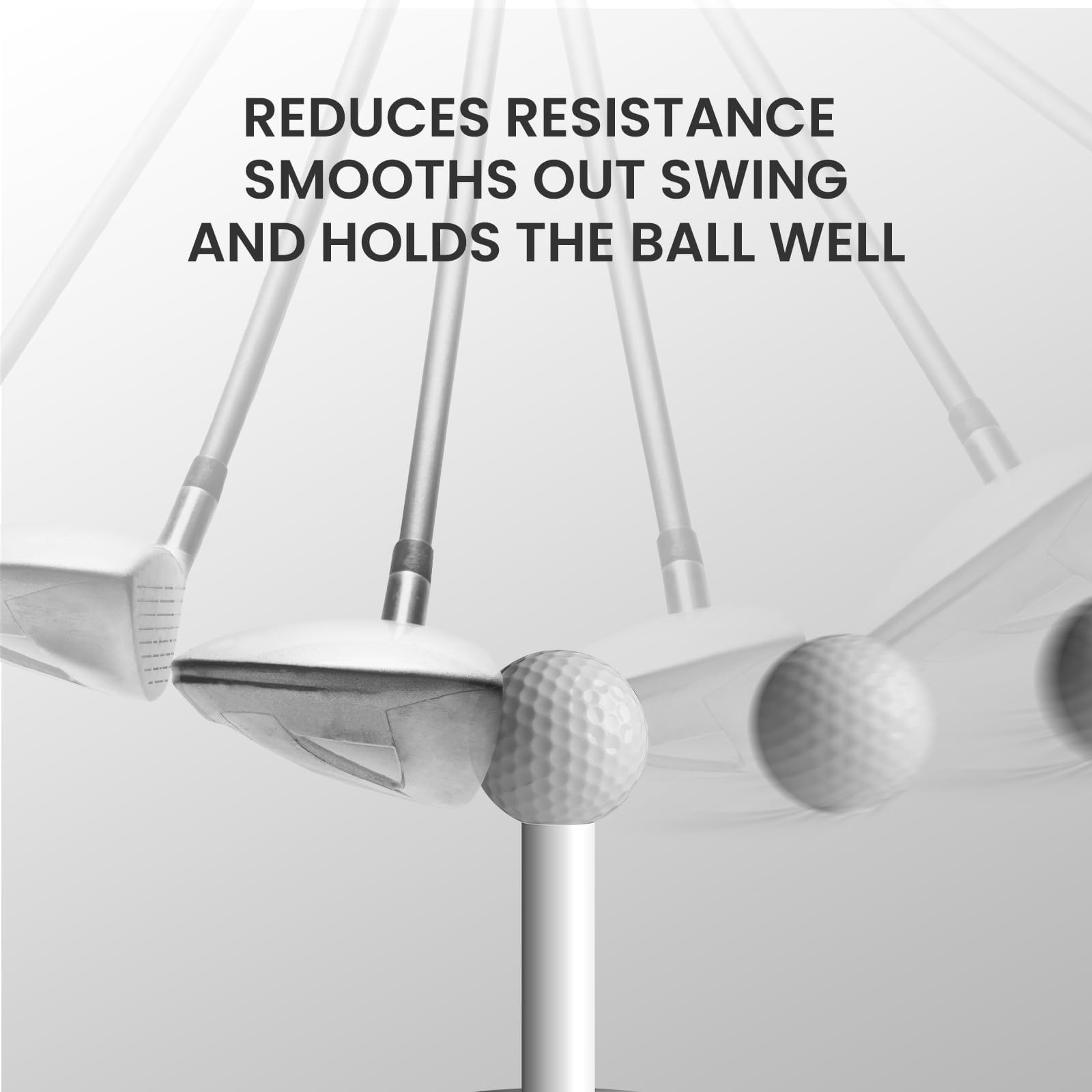 FINGER TEN Golf Rubber Tees for Practice Mat 3/4 Pack | Mat compatible rubber...