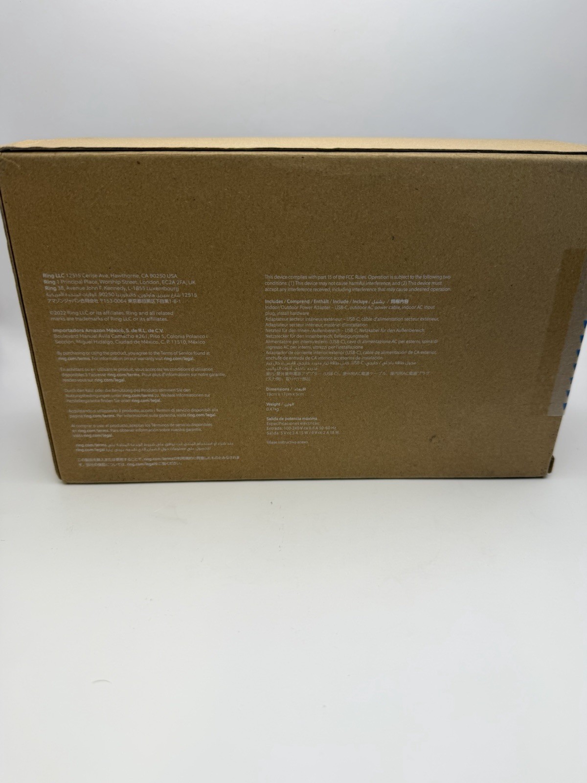 Ring Indoor/Outdoor Power Adapter - SEALED