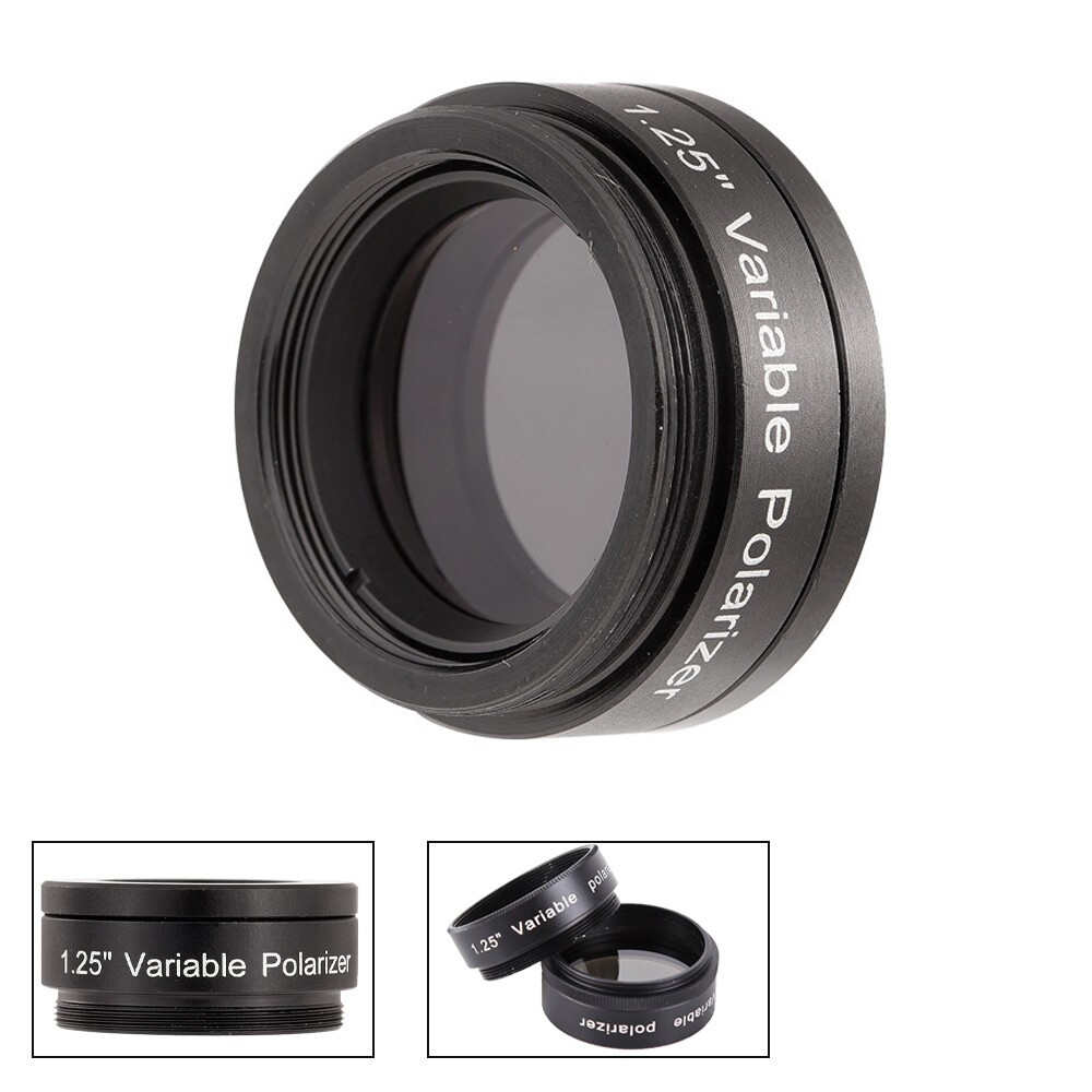 1.25 Inch Variable Polarizing Filter Lens for Astronomical Telescope Eyepiece