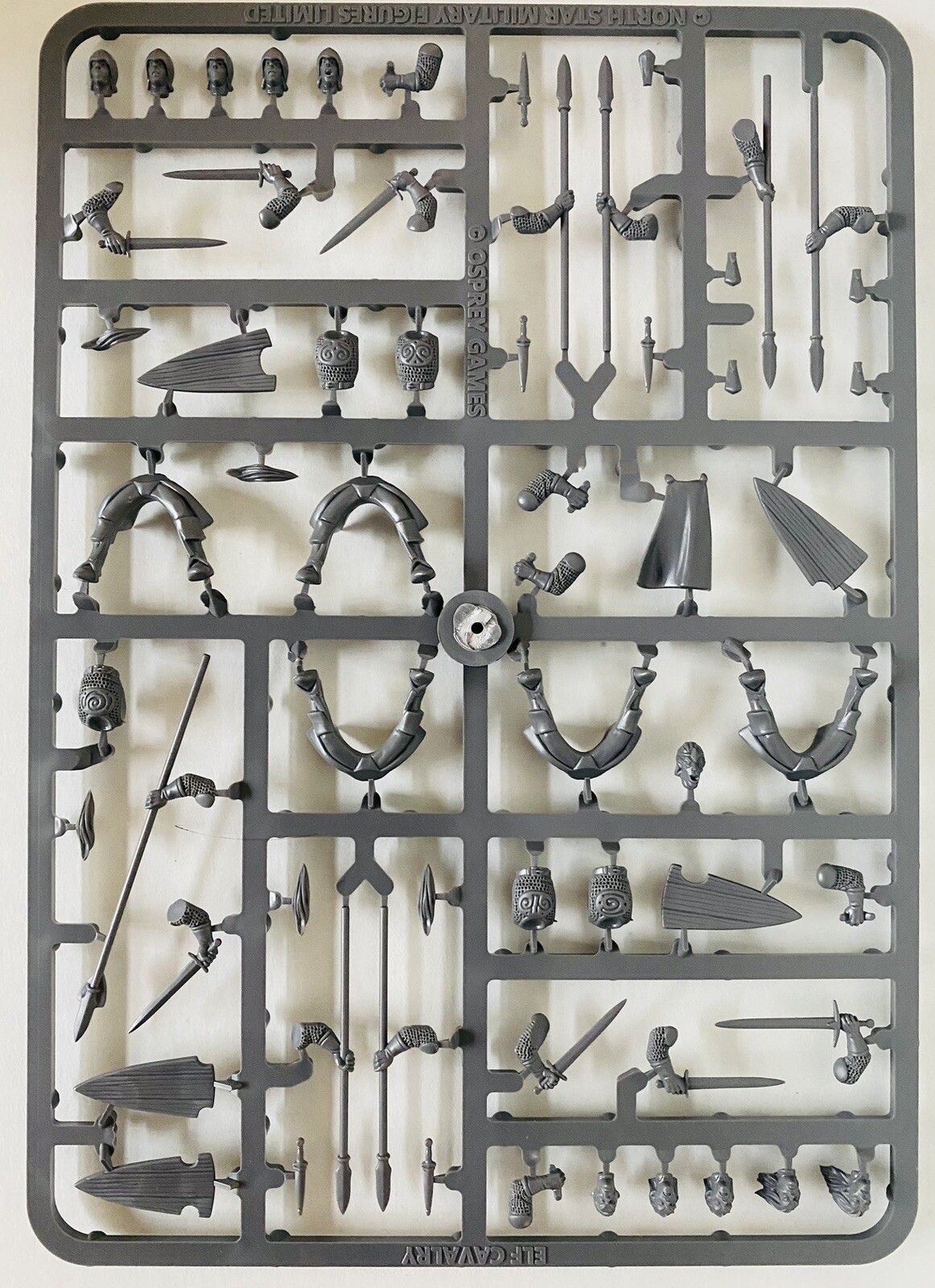 Oathmark Elf Cavalry 28mm sprues New • 5 Riders + 5 Horses • Osprey Northstar
