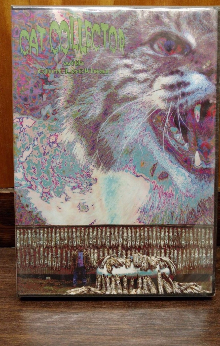 Clint Locklear's CAT COLLECTOR DVD bobcat trapping instructional DVD 2 disc set