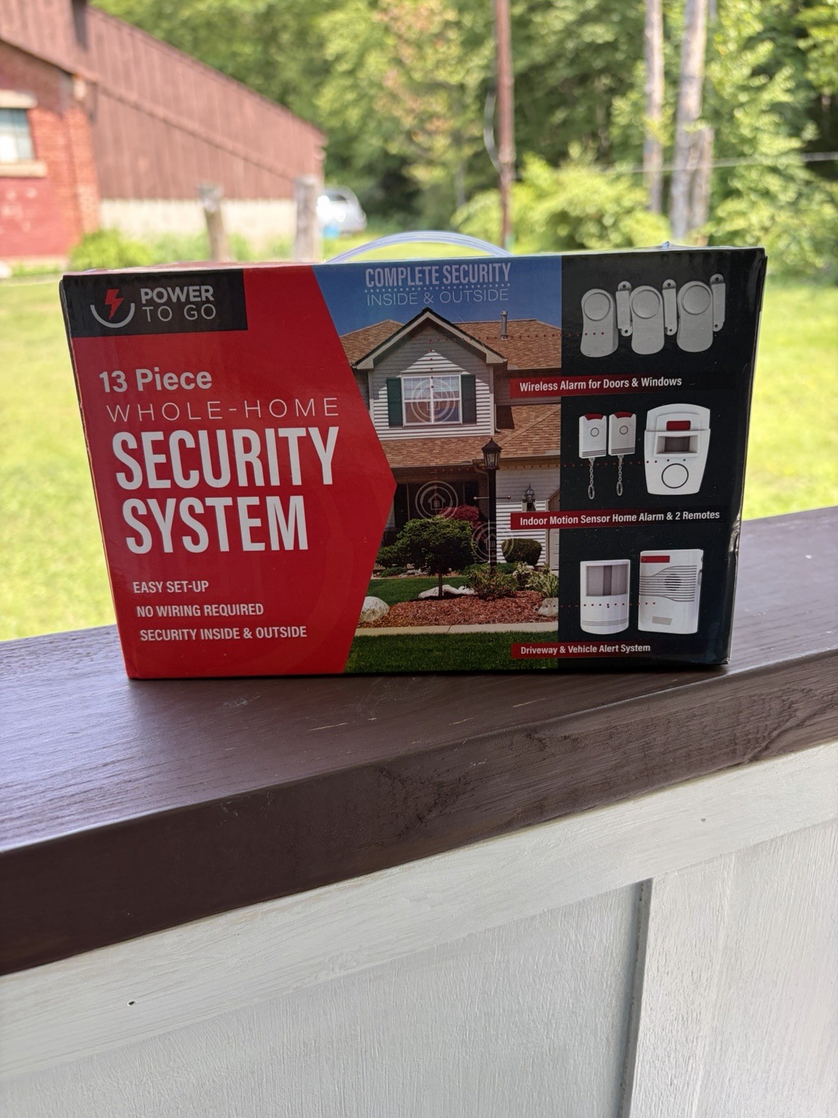 Security System 13 Piece- No Wiring Required