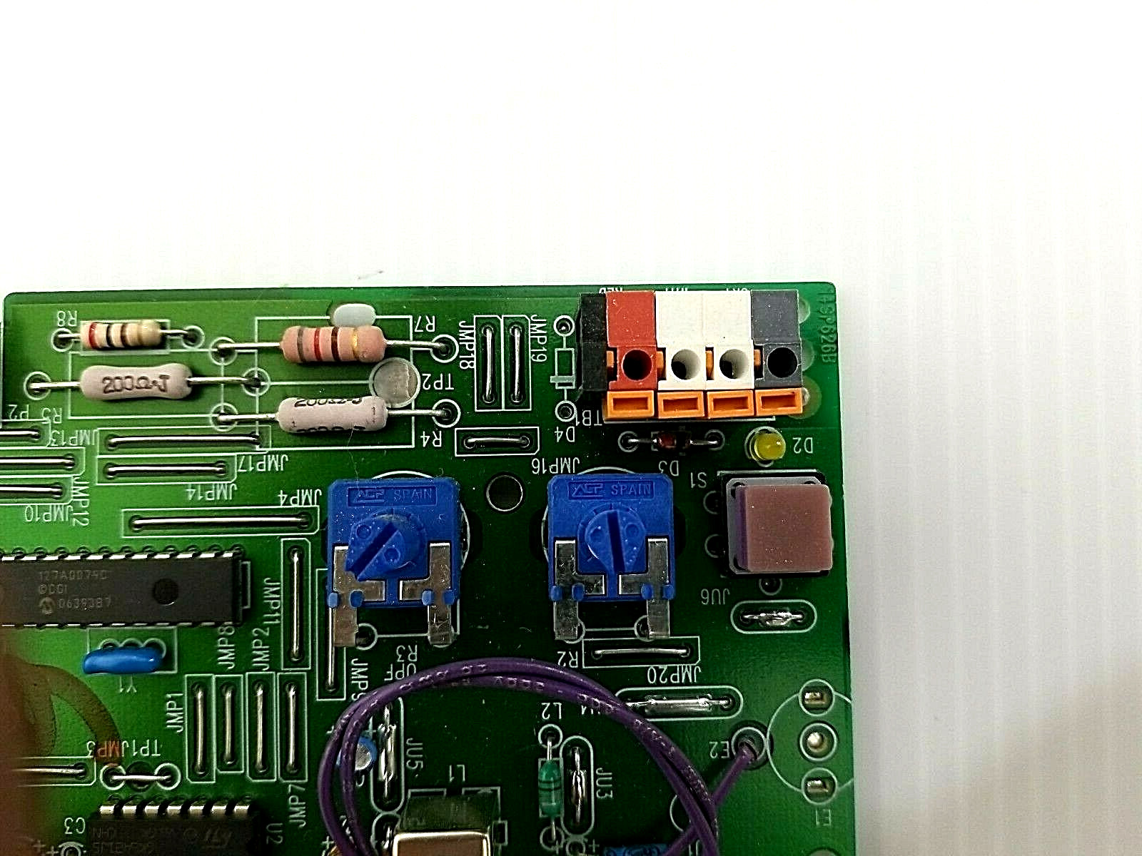 Liftmaster Chamberlain 41AB050-2C Circuit Board Purple Learn Button BOARD ONLY!