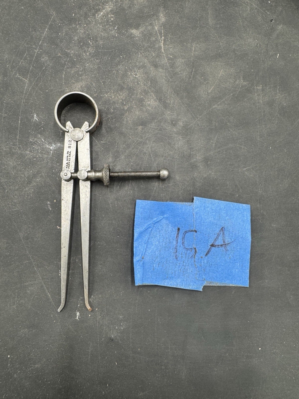 VINTAGE BROWN AND SHARPE NO 812 5" ID CALIPER
