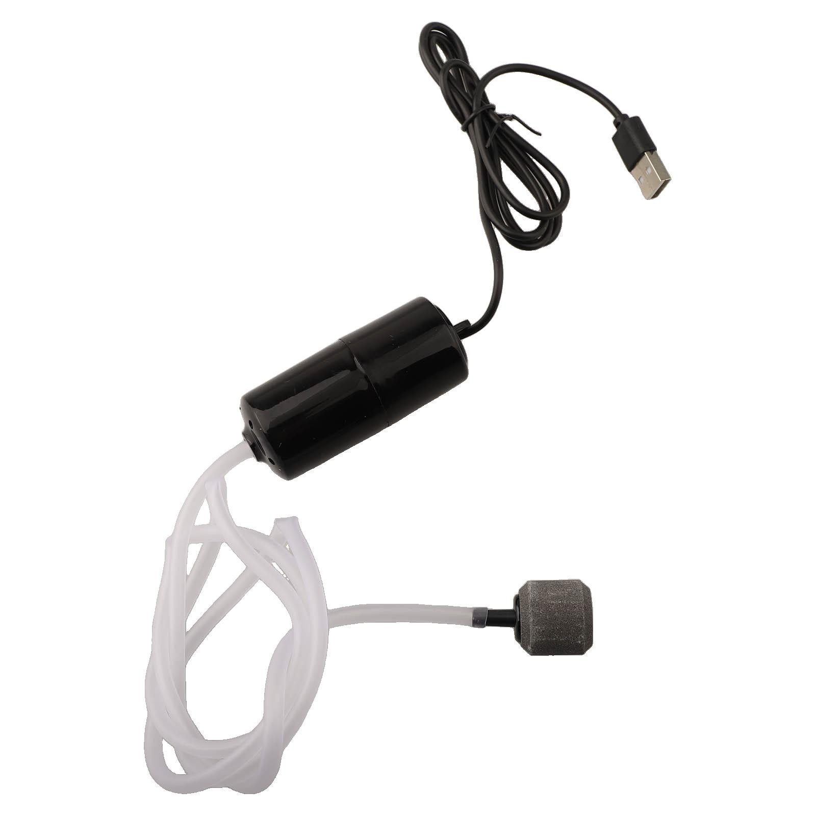 Essential Aquarium Oxygen for source Compact USB Silent Pump for Fish Care