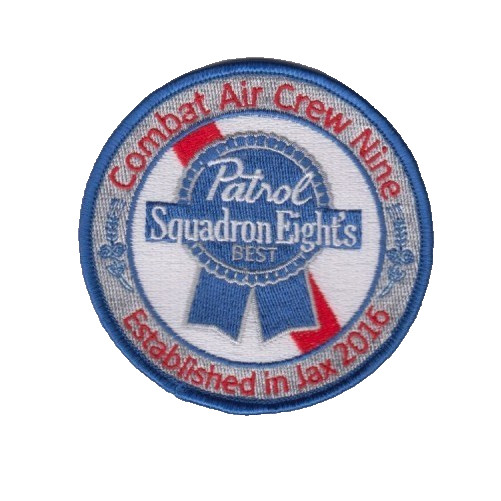 PATROL SQUADRON EIGHT'S COMBAT AIR CREW NINE PATCH